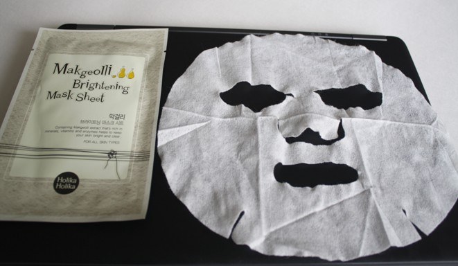 Holika Holika Makgeolli Brightening Mask Sheet mask
