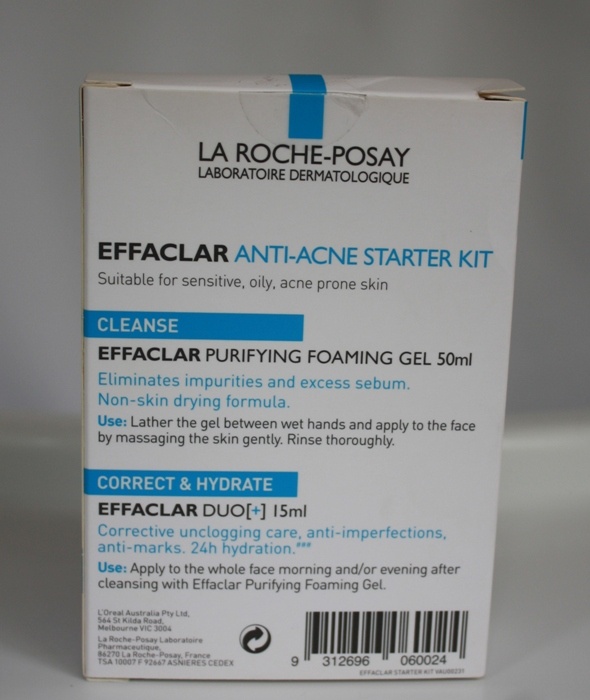 La Roche Posay Effaclar Anti-Acne Starter Kit Review1