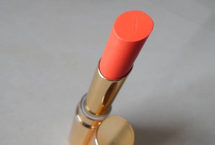 Lakme 05 Dewy Orange Absolute Argan Oil Lip Color Review