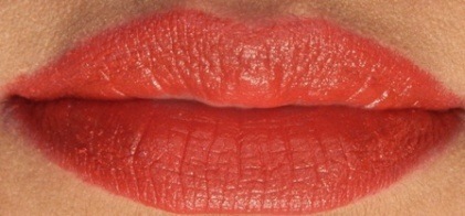 Lakme Absolute 08 Drenched Red Argan Oil Lip Color lip swatch