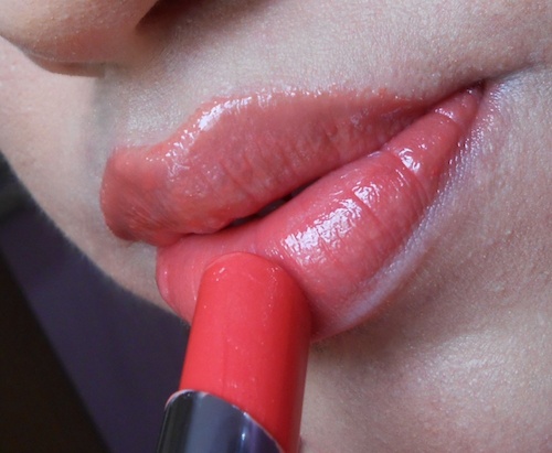 Maybelline OR1 Color Sensational Lip Flush Lipstick lip swatch