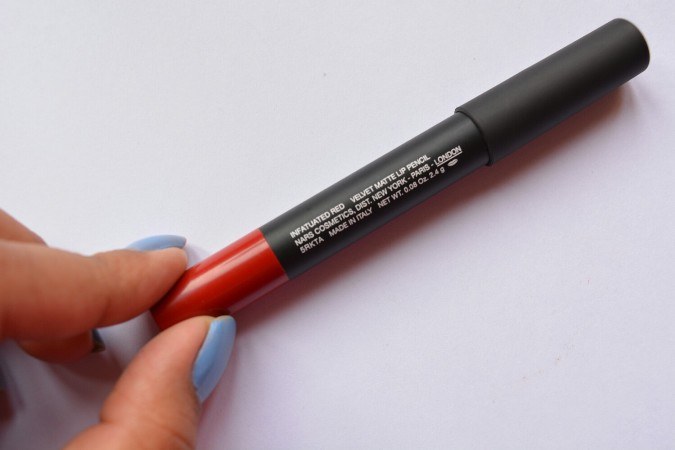 NARS Infatuated Red Velvet Matte Lip Pencil outer packaging