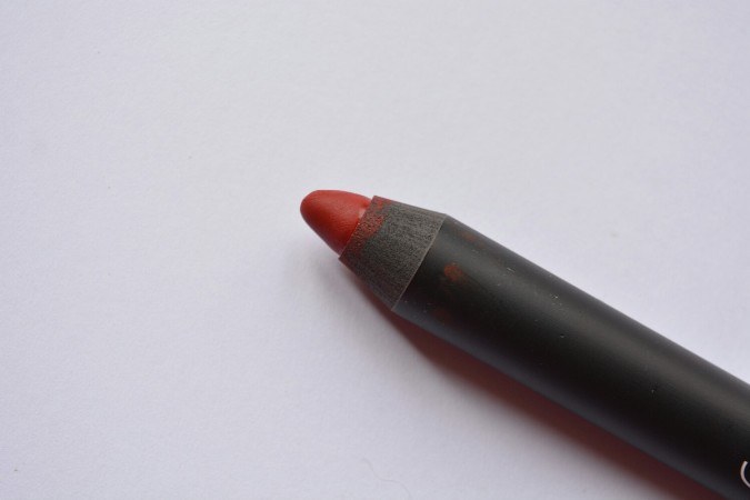NARS Infatuated Red Velvet Matte Lip Pencil tip
