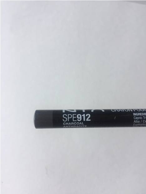 NYX Charcoal Slim Eye Pencil shade name