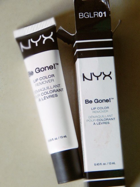NYX Cosmetics Be Gone Lip Color Remover Review