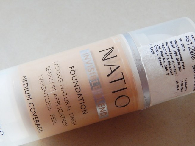 Natio Invisible Blend Foundation Review