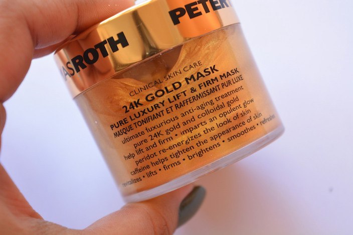 Peter Thomas Roth 24K Gold Mask Pure Luxury Lift and Firm Mask packaging