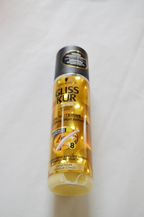 Schwarzkopf GlissKur Hair Repair Oil Nutritive Anti-Tangle Spray Review