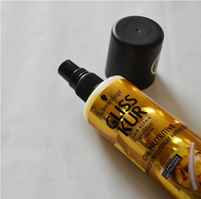 Schwarzkopf GlissKur Hair Repair Oil Nutritive Anti-Tangle Spray Review4