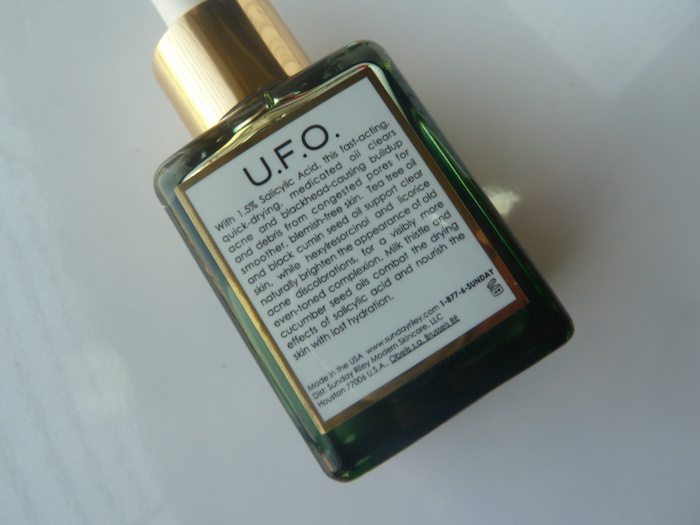 Sunday Riley U.F.O. Ultra-Clarifying Face Oil all details