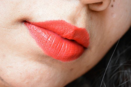 Tatcha Kyoto Red Silk Lipstick Review6
