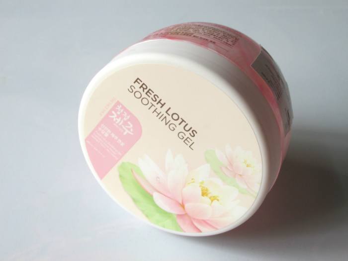 The Face Shop Fresh Lotus Soothing Gel Review