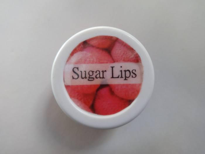 The Nature's Co Lychee Lip Scrub outer packaging