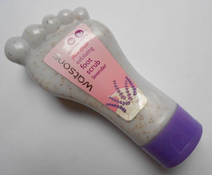 Watsons Foot Ease Exfoliating Lavender Foot Scrub Review