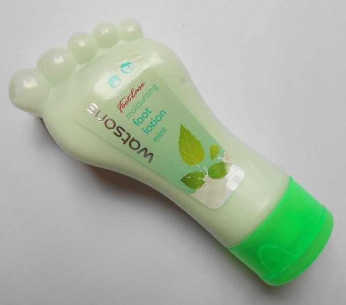 Watsons Foot Ease Moisturising Mint Foot Lotion Review