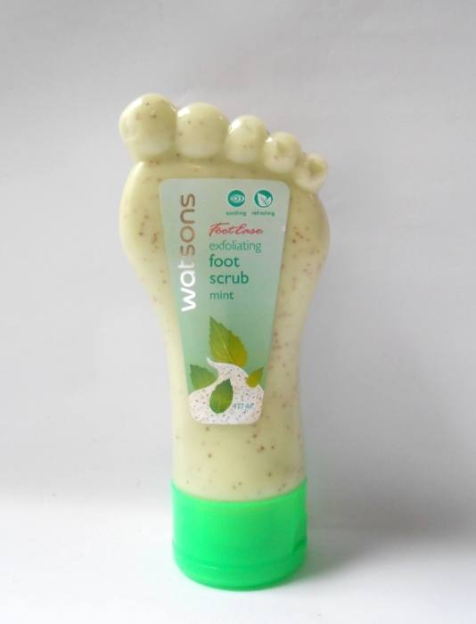 Watsons Footease Exfoliating Foot Scrub Mint Review