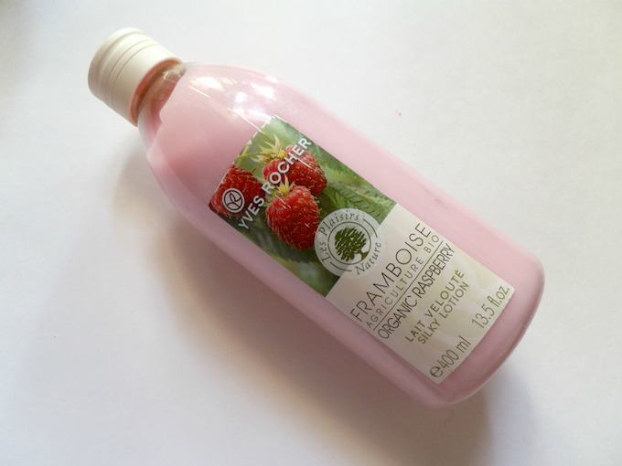 Yves Rocher Organic Raspberry Silky Lotion Review
