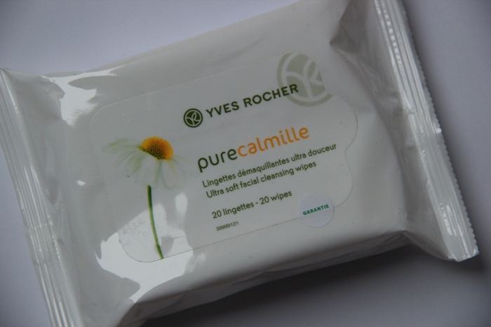Yves Rocher Pure Calmille Cleansing Wipes Review1