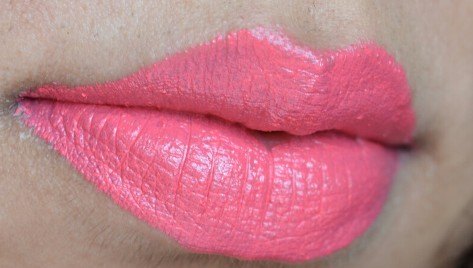 Yves Saint Laurent 52 Rosy Coral Rouge Pur Couture Lipstick swatch