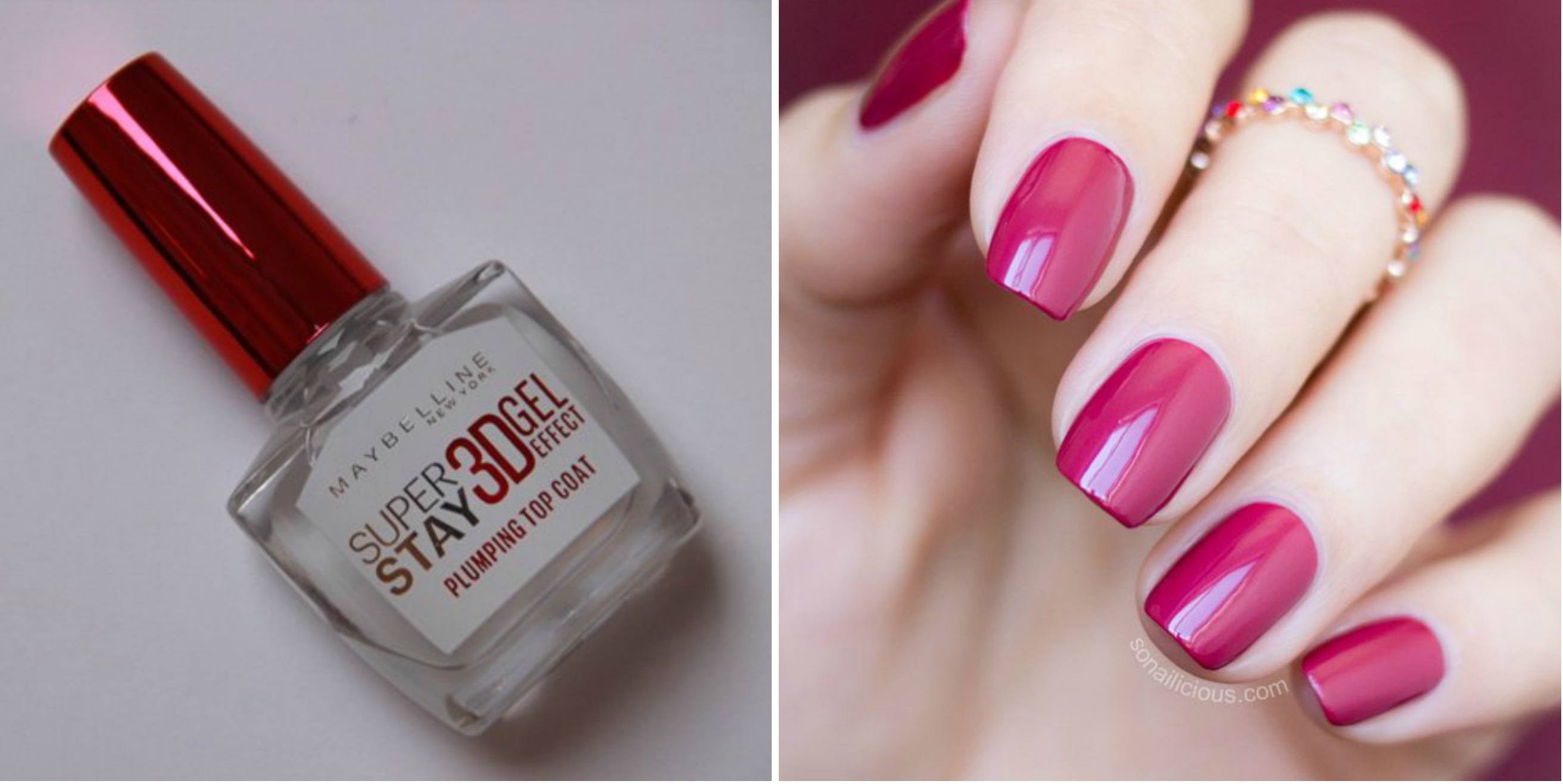 Maybelline SuperStay 3D Gel Effect Plumping Top Coat Review