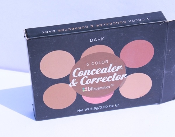 BH Cosmetics 6 Color Concealer and Corrector Palette Review