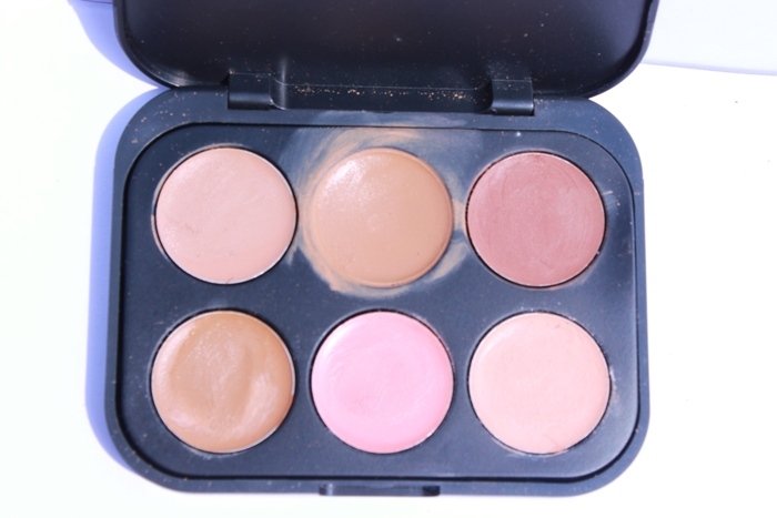BH Cosmetics 6 Color Concealer and Corrector Palette Review8