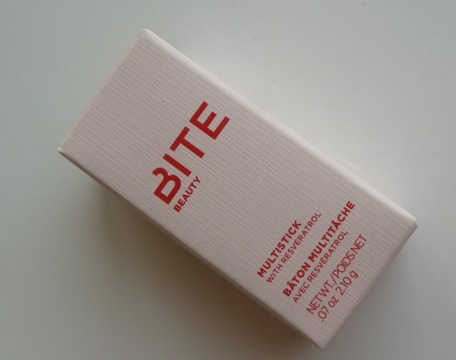 Bite Beauty Almond Multistick outer packaging