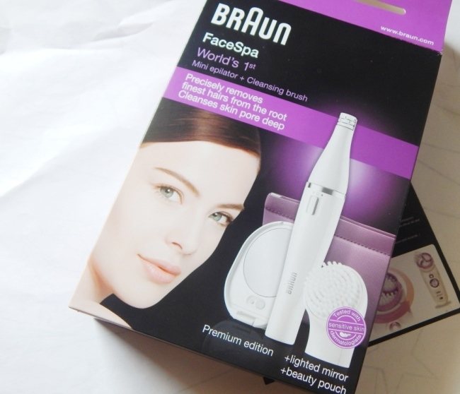 Braun Face 830 Facial Epilator and Facial Cleansing Brush Review4