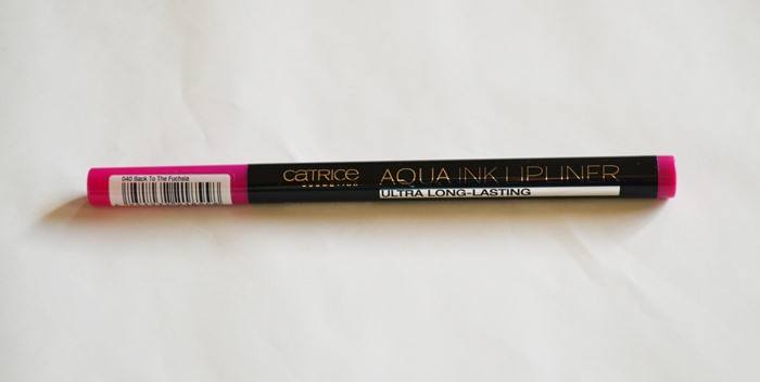 Catrice Aqua Ink Lip Liner - Back to the Fuchsia Review4