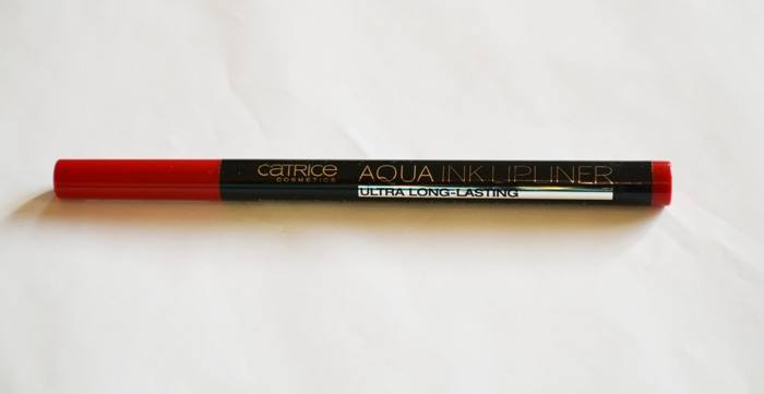 Catrice Aqua Ink Lip Liner - Don’t Copy My Poppy Review1