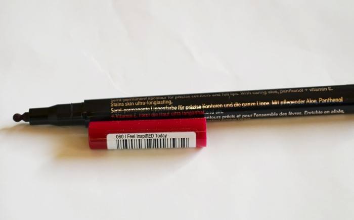 Catrice Aqua Ink Lip Liner - I Feel Inspired Today Review1