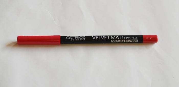 Catrice Velvet Matt Lip Pencil Colour and Contour - Fly Away Pretty Flamingo Review4