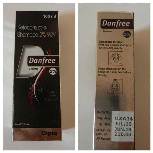 Cipla Danfree Anti-Dandruff Shampoo Review2