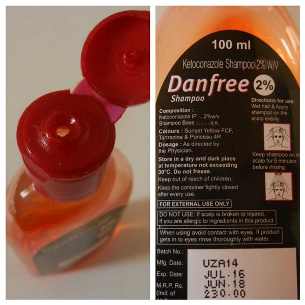 Cipla Danfree Anti-Dandruff Shampoo Review4