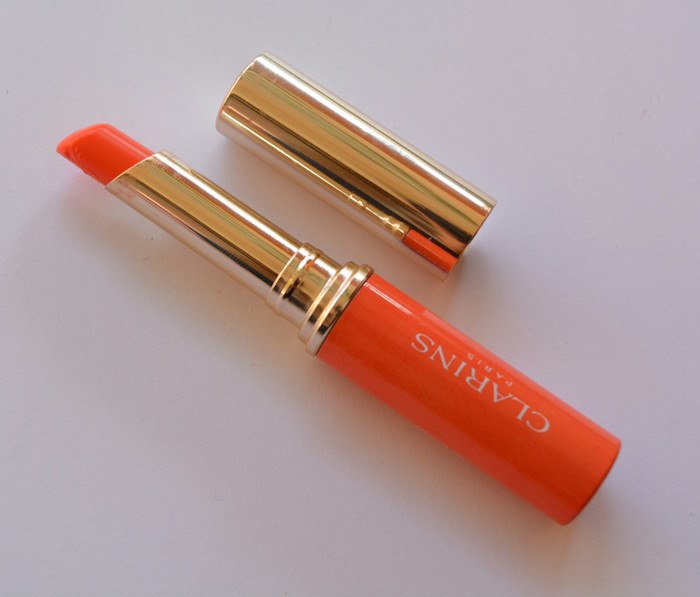 Clarins Instant 04 Orange Light Lip Balm Perfector Review