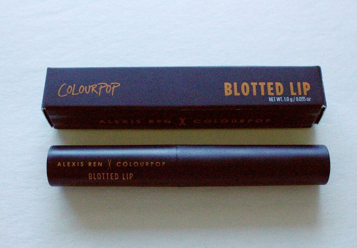 ColourPop Deja Vu Blotted Lip packaging