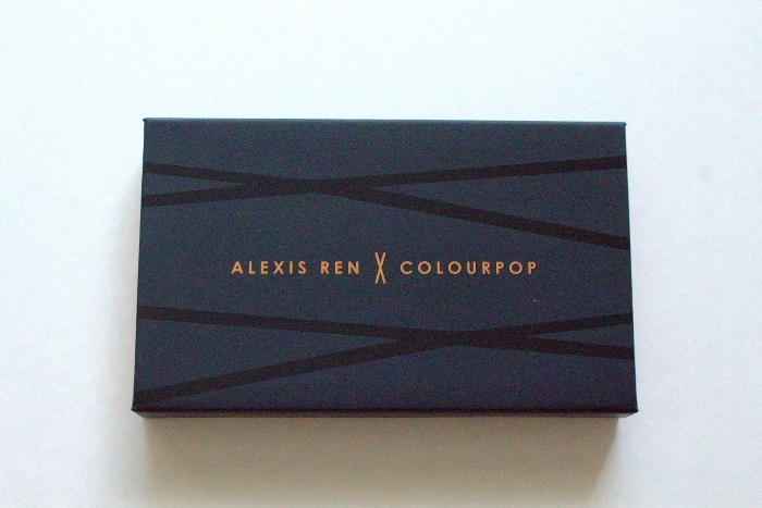 ColourPop Topaz X Alexis Ren Pressed Powder Face Duo label