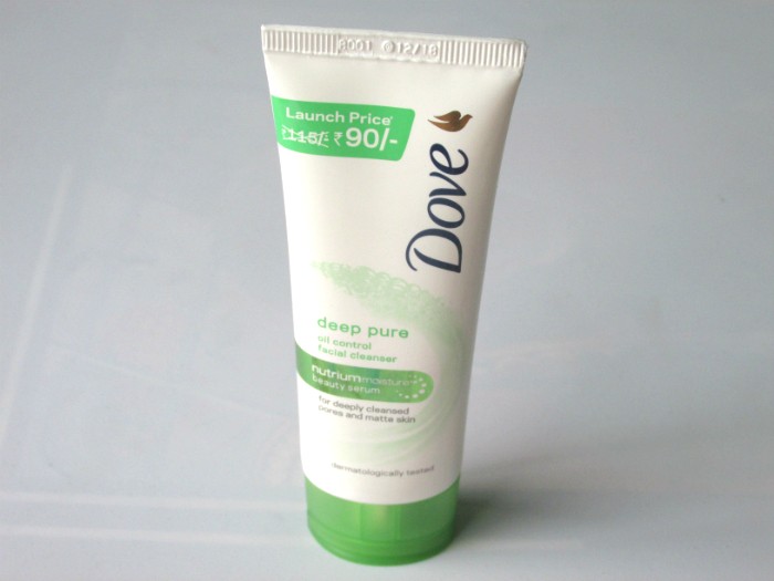 Dove Deep Pure Oil Control Facial Cleanser Review4