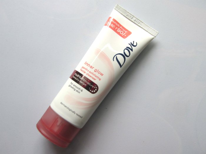 Dove Inner Glow Gentle Exfoliating Facial Cleanser Review