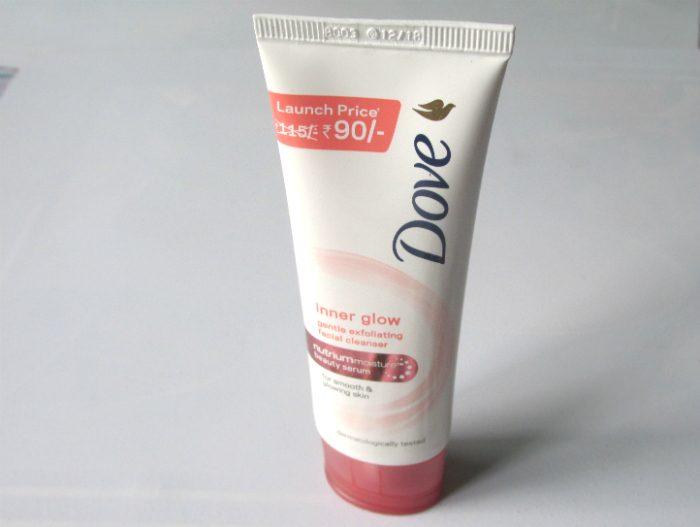 Dove Inner Glow Gentle Exfoliating Facial Cleanser Review3
