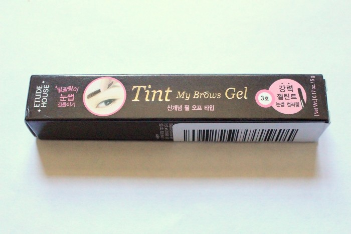 Etude House Tint My Brows Gel packaging