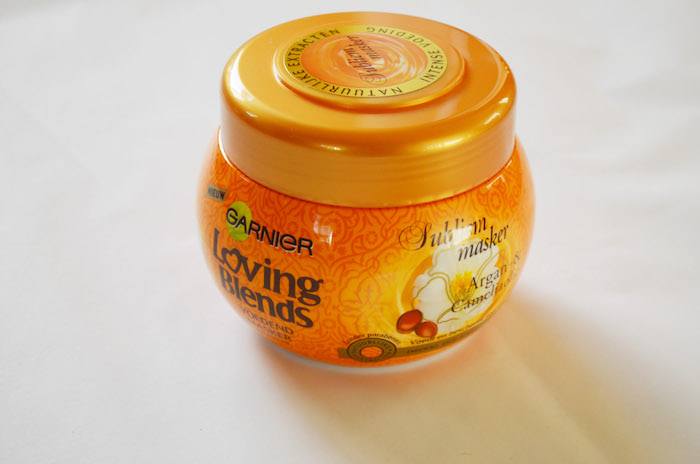 Garnier Loving Blends Argan and Camellia Oil Sublime Hair Mask Review