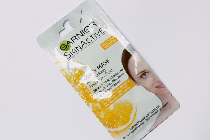Garnier Skin Active Juicy Face Mask Review5