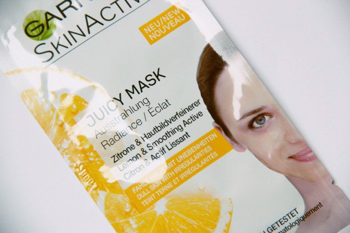 Garnier Skin Active Juicy Face Mask Review7