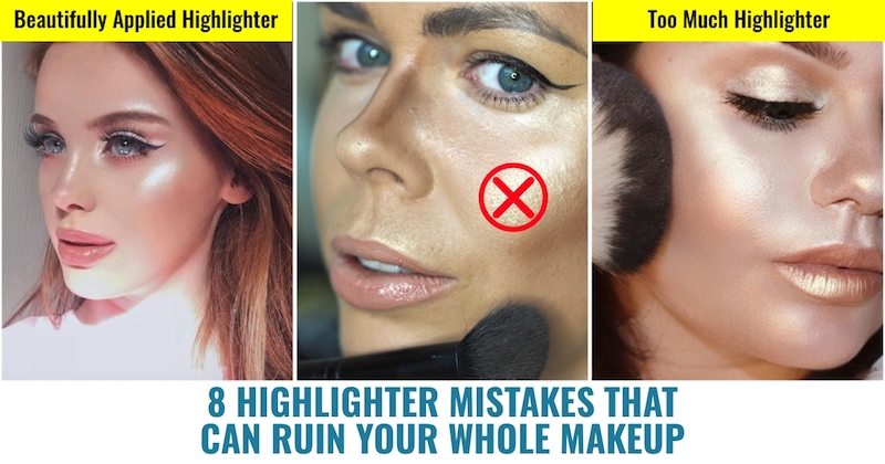 Highlighter mistakes