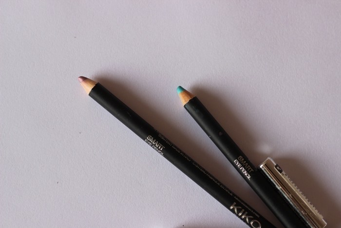 Kiko Milano Smart Eye Pencils - #804 Mauve and #813 Aquamarine Review3