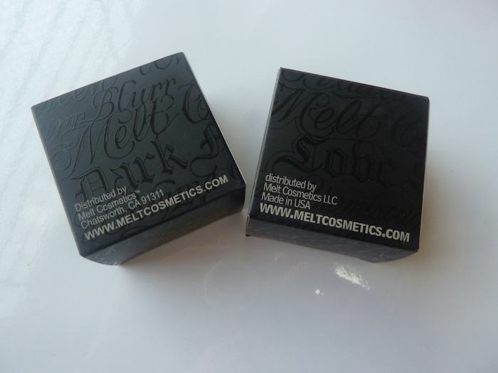 Melt Cosmetics The Dark Matter Stack Eyeshadow outer packaging