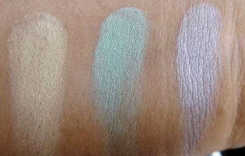 NYX Color Correcting Palette swatches