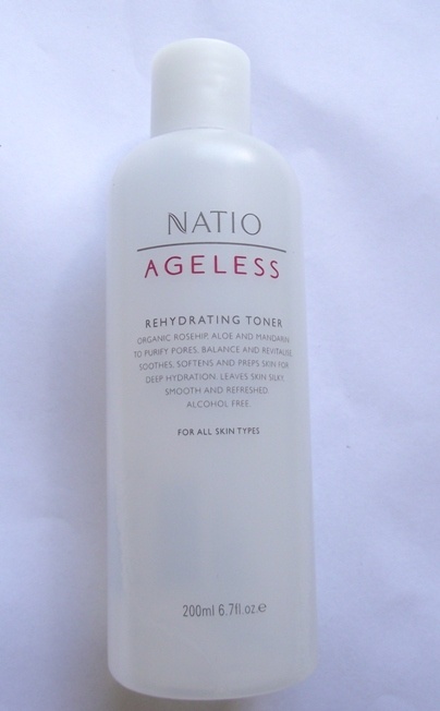 Natio Ageless Rehydrating Toner bottle
