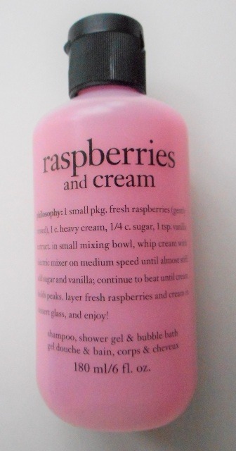 Philosophy Raspberries and Cream Shower Gel Review3